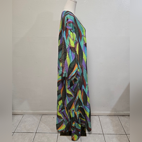 Marie Oliver Marlee Caftan Tropadelic NWT Size XL - Picture 6 of 10